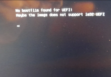 No bootfile found for UEFI