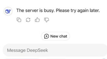 Server is Busy DeepSeek