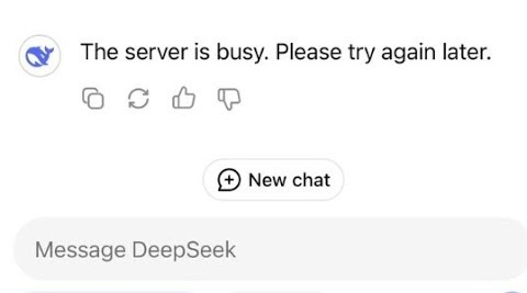 Server is Busy DeepSeek