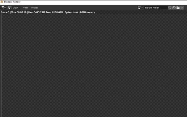 System is out of GPU memory